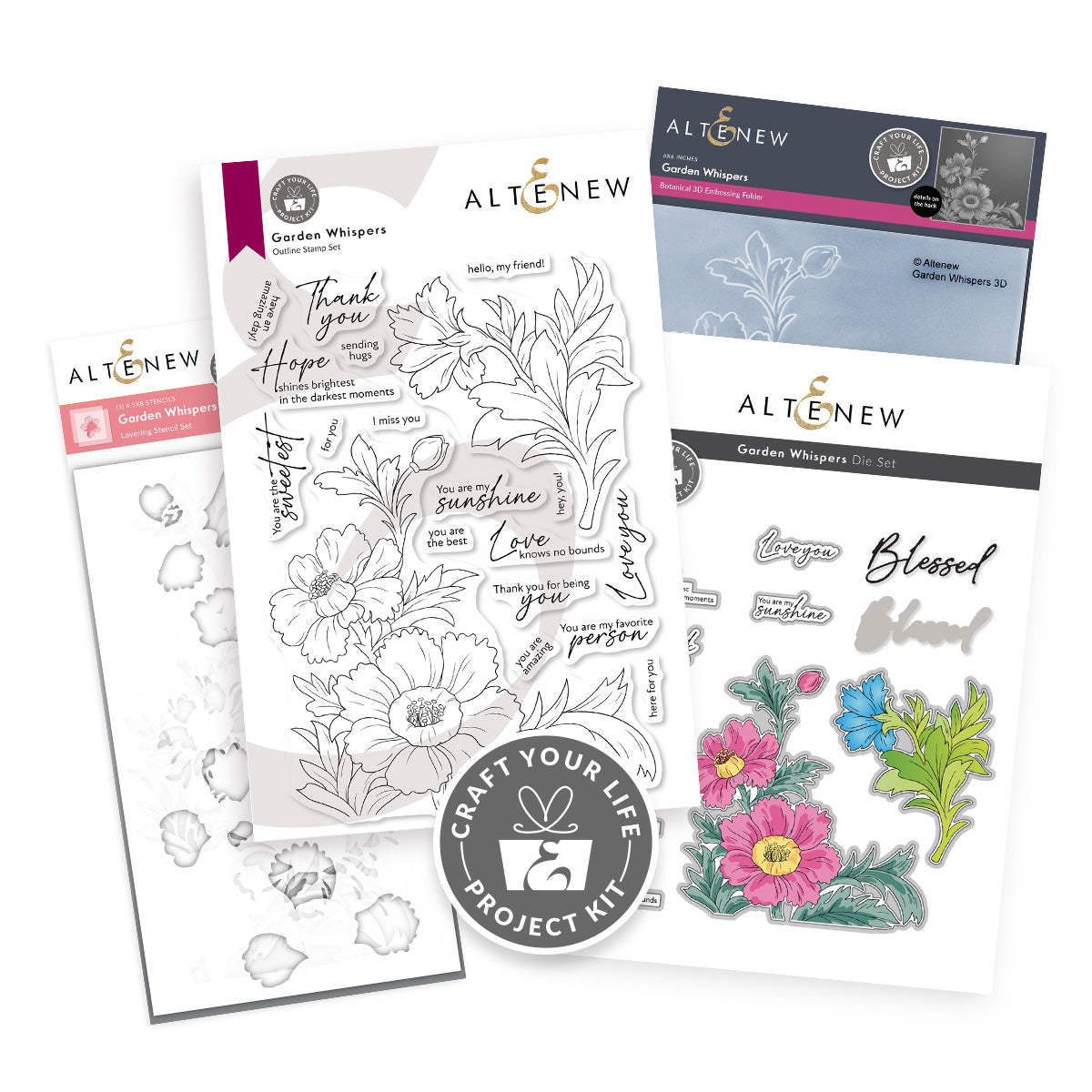 Altenew - Craft Your Life Project Kit: Garden Whispers