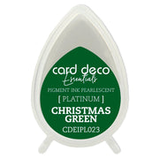 Couture Creations - Pearlescent Christmas Green Card Deco Essentials Fast-Drying Pigment Ink Pad