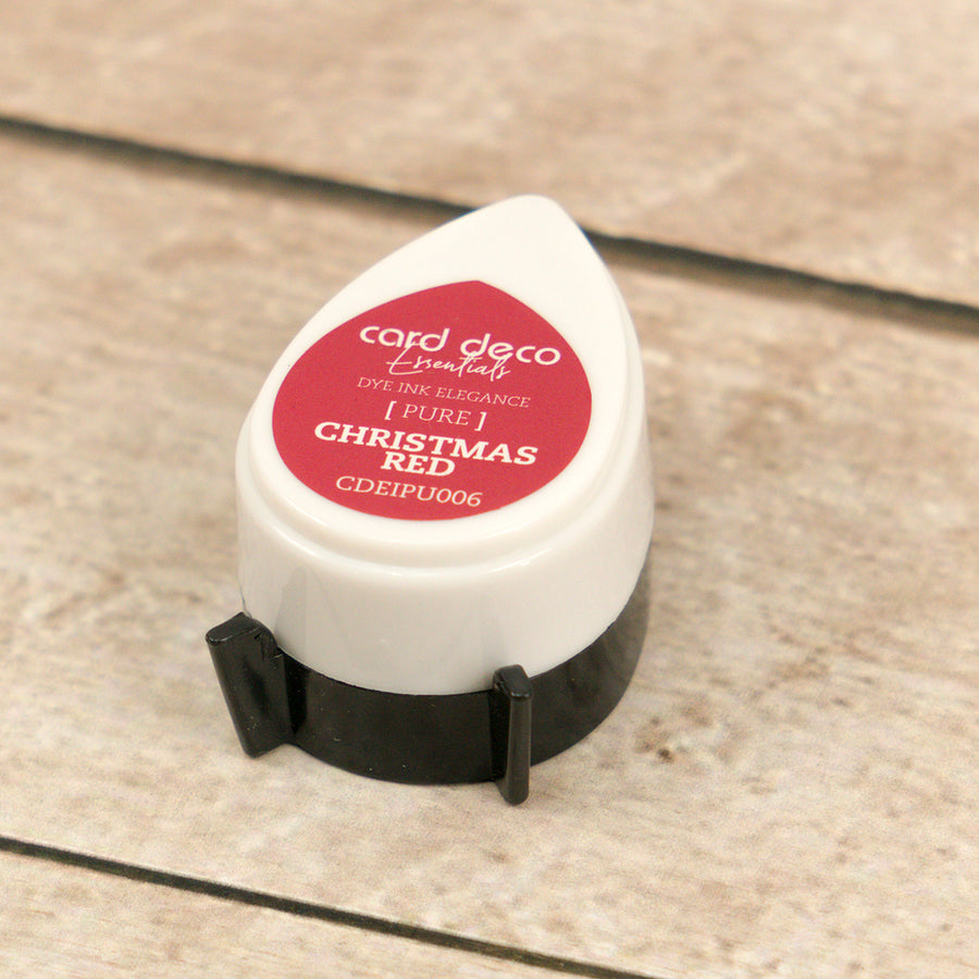 Couture Creations - Christmas Red Card Deco Essentials Fade-Resistant Dye Ink Pad