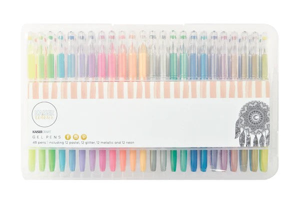 Kaisercraft - Kaisercolour Gel Pens 48pk