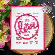 Hero Arts - V-Day Mini Messages Stamp Set