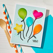 Hero Arts - Balloons Stamp Set from the Let's Celebrate Collection