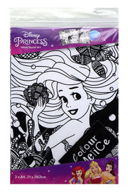 ColourMe Velvet Art Posters - Princess, Vol 1 (3 pack)