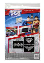 ColourMe Velvet Art Posters - Justice League (3 pack)