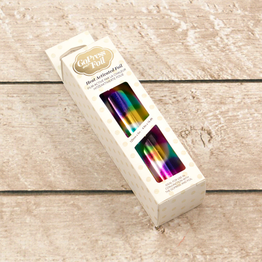 Couture Creations - Rainbow Spots Foil (Mirror Finish)