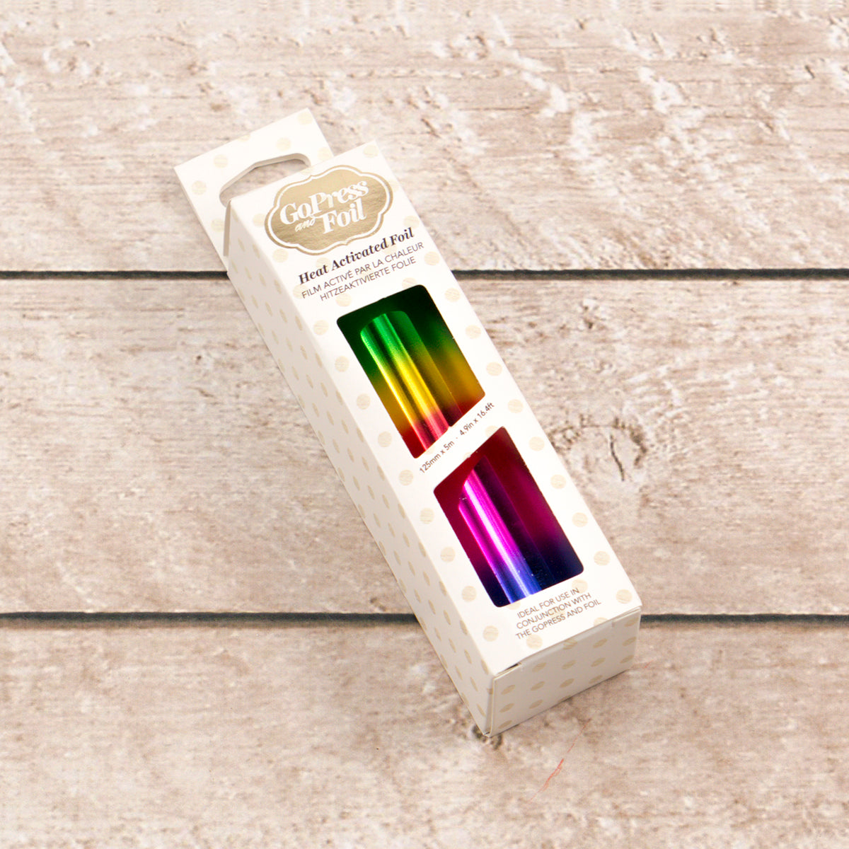 Couture Creations - Rainbow Bands Foil (Gradient Mirror Finish)