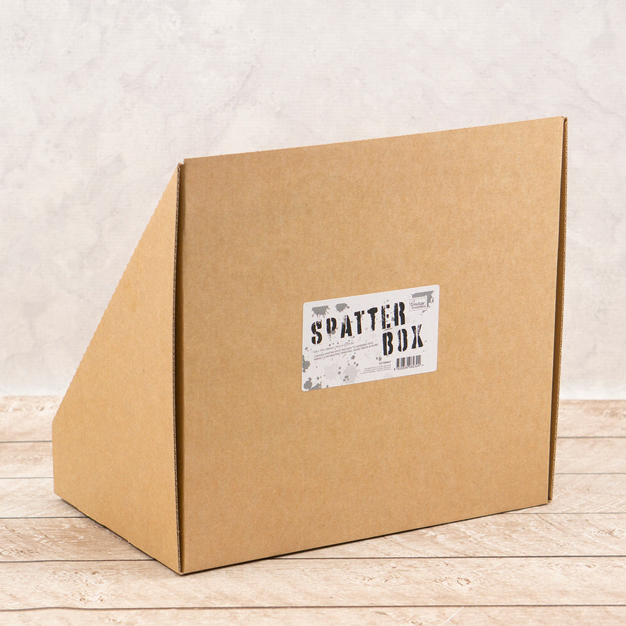 Couture Creations - Cardboard Spatter Box (270 x 170 x 260mm | 10.6 x 6.7 x 10.2in)