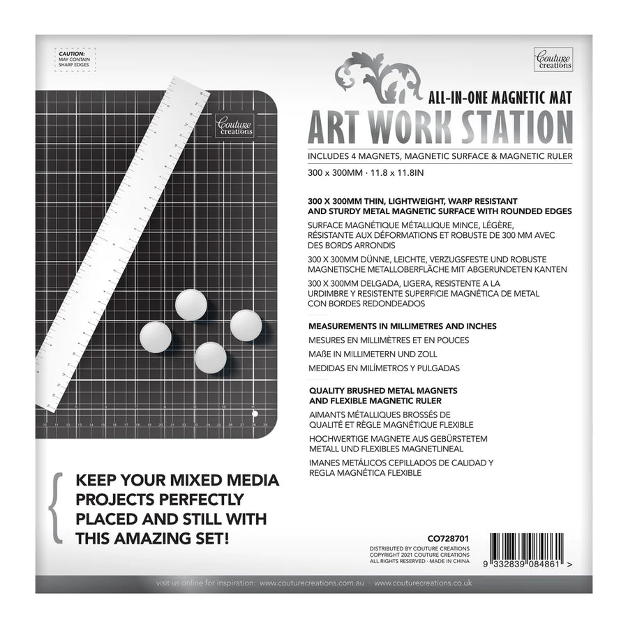 Couture Creations - All-In-One Magnetic Art Work Station