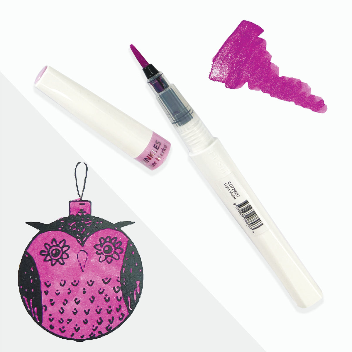 Couture Creations - Winkles Glitter Markers - Light Violet