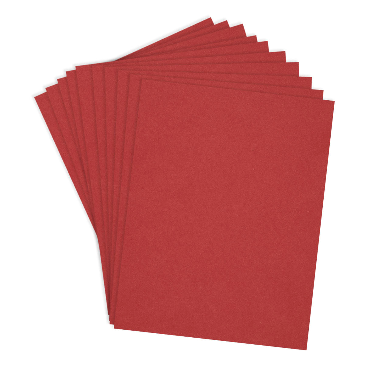 Spellbinders - Pomegranate ColorWheel Cardstock 8.5" x 11" - 10 Sheets