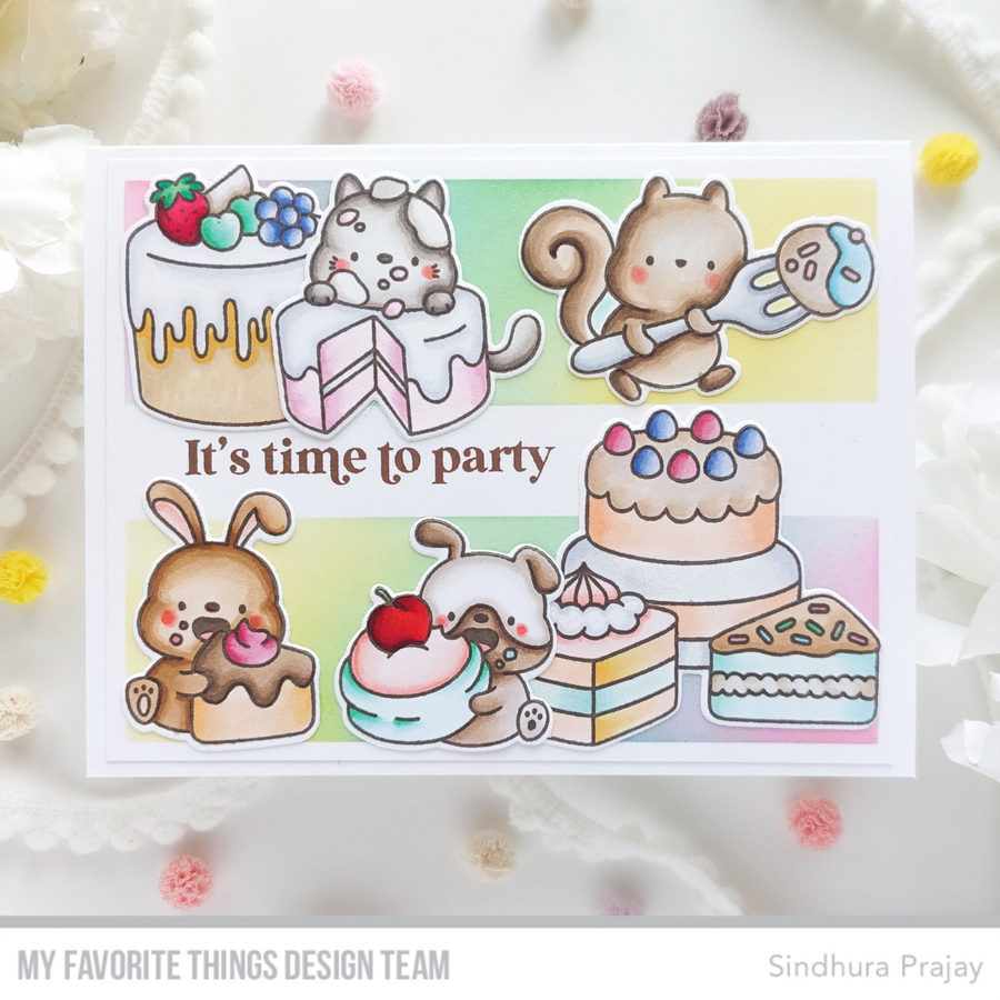 My Favorite Things - Essential Birthday Messages Stamps