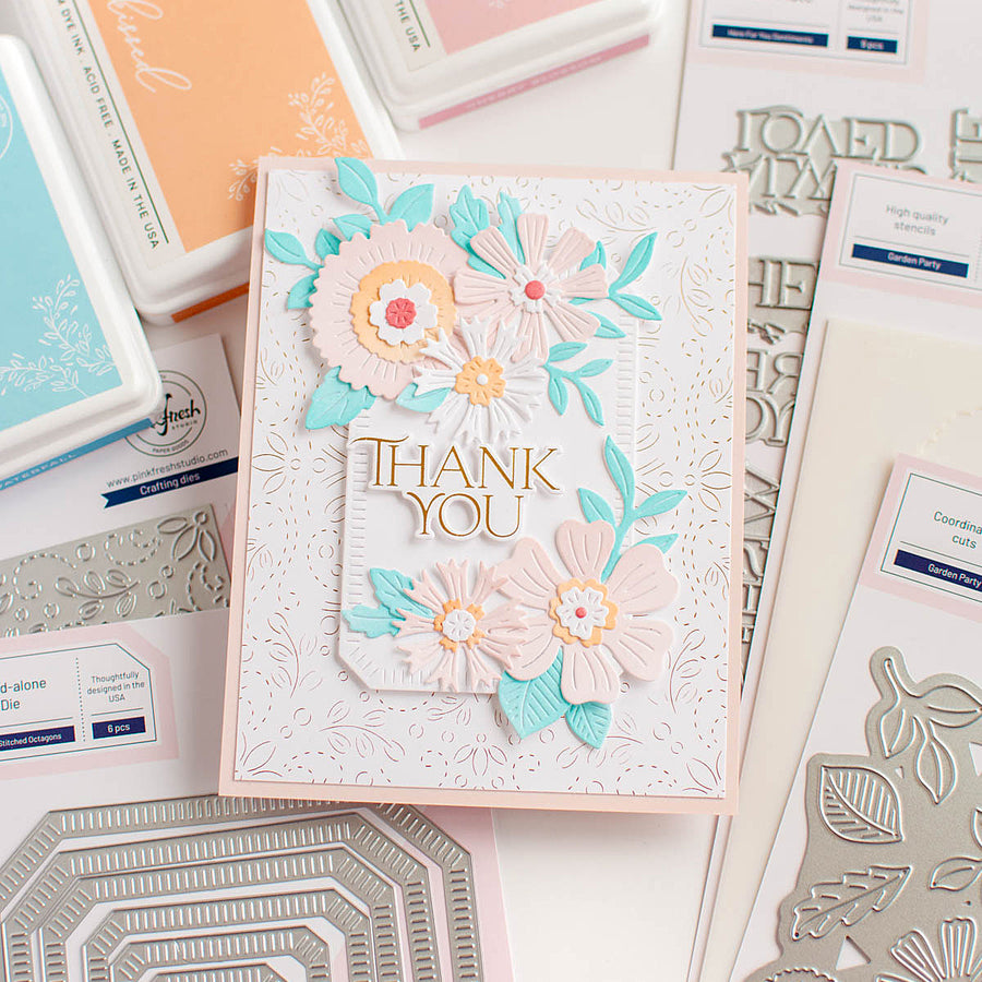 Pinkfresh Studio - Here For You Sentiments Stamps