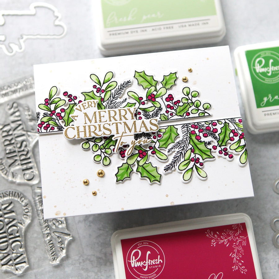 Pinkfresh Studio - Magical Holiday Stamp