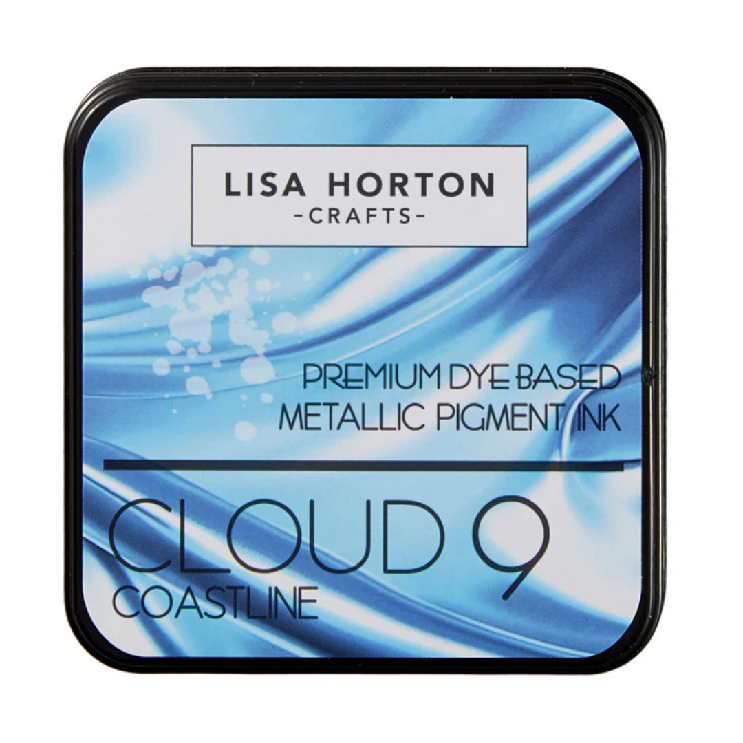 Lisa Horton Crafts Cloud 9 Metallic Ink Pad - Coastline