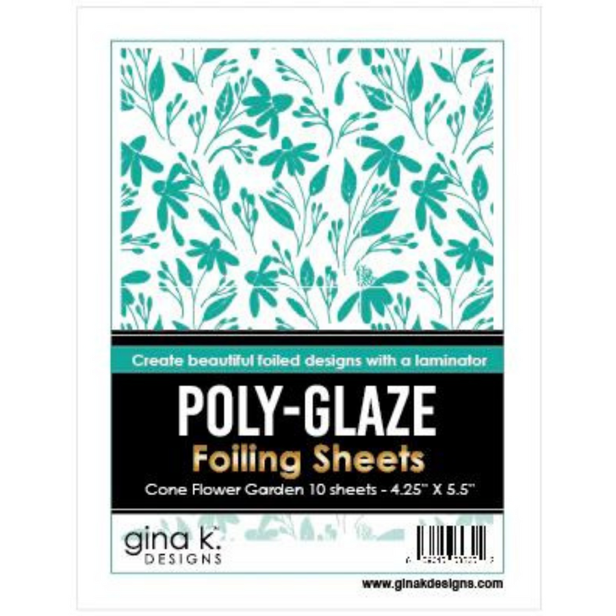 Gina K Designs Poly-Glaze Cone Flower Garden