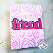 Hero Arts - Smile Friend Stamp & Cut XL