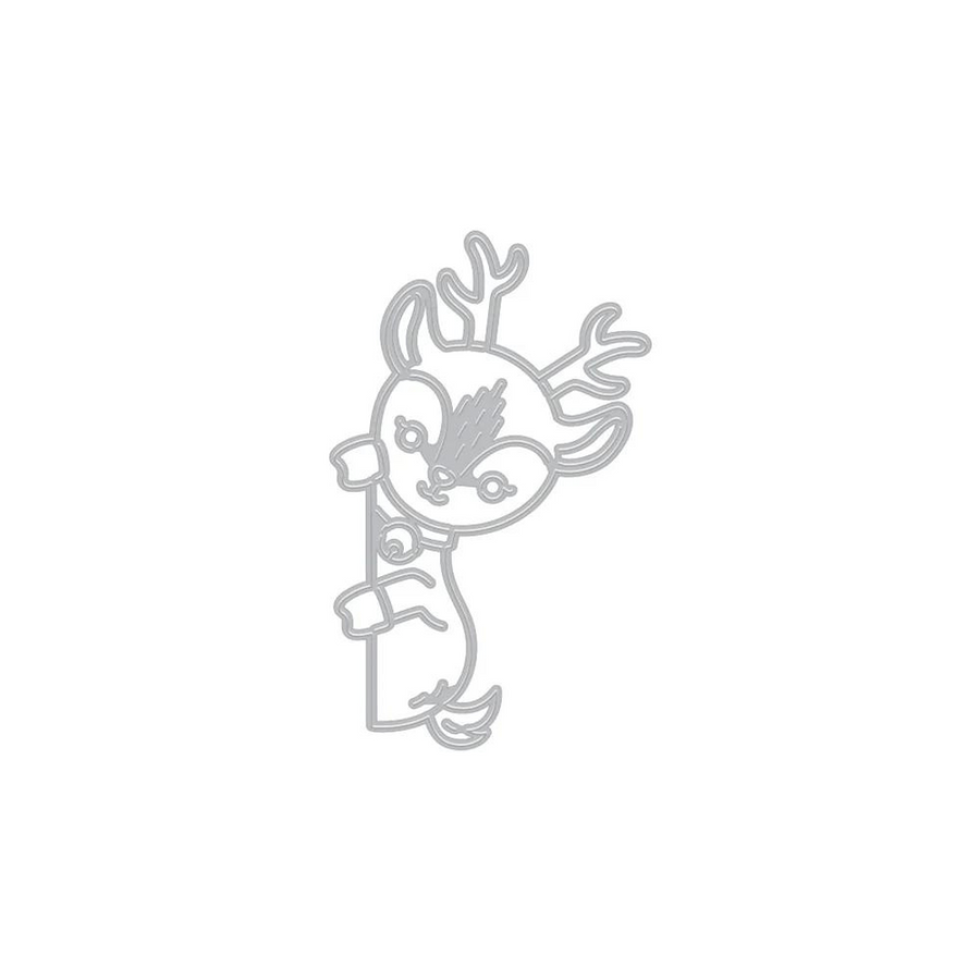 Hero Arts - Peeking Reindeer Fancy Die (B)