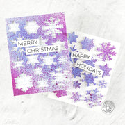 Hero Arts - Snowflake Patterned Cover Plate (F)