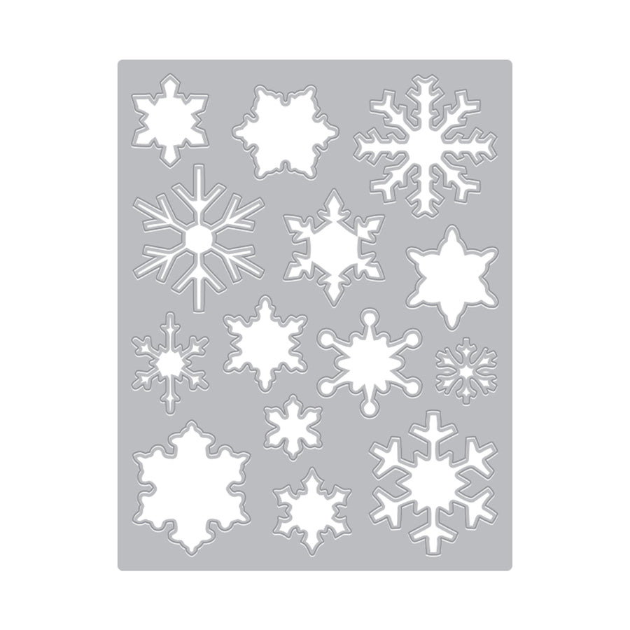 Hero Arts - Snowflake Patterned Cover Plate (F)