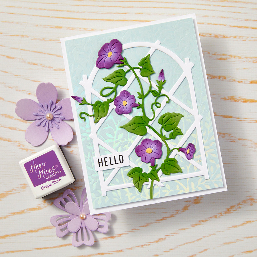 Hero Arts - Morning Glory Fancy Die from the In The Garden Collection