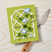 Hero Arts - Morning Glory Fancy Die from the In The Garden Collection