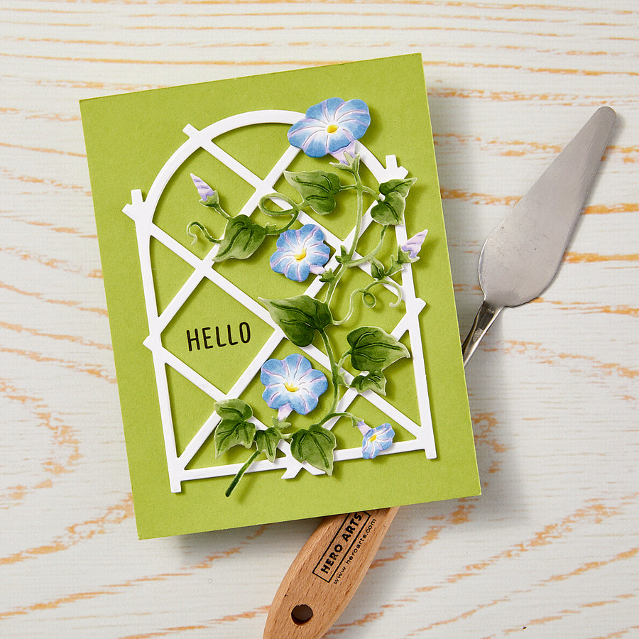 Hero Arts - Trellis Window Die from the In The Garden Collection