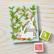 Hero Arts - Rabbit Pair Fancy Dies from the In The Garden Collection