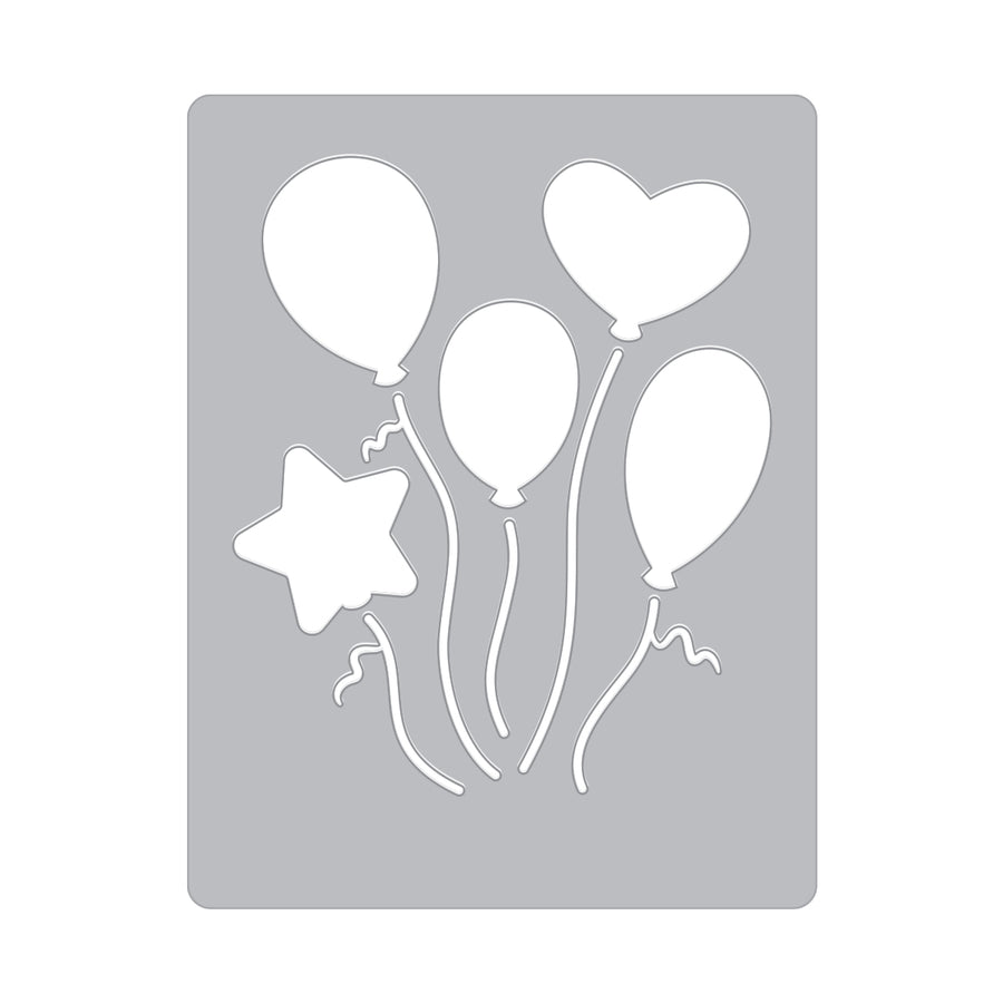 Hero Arts - Balloons Cover Plate Die from the Let's Celebrate Collection