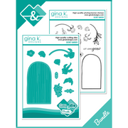 Gina K Designs - Secret Garden Stamp & Die Bundle