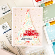 Pinkfresh Studio - Festive Foliage Tree Press Plate