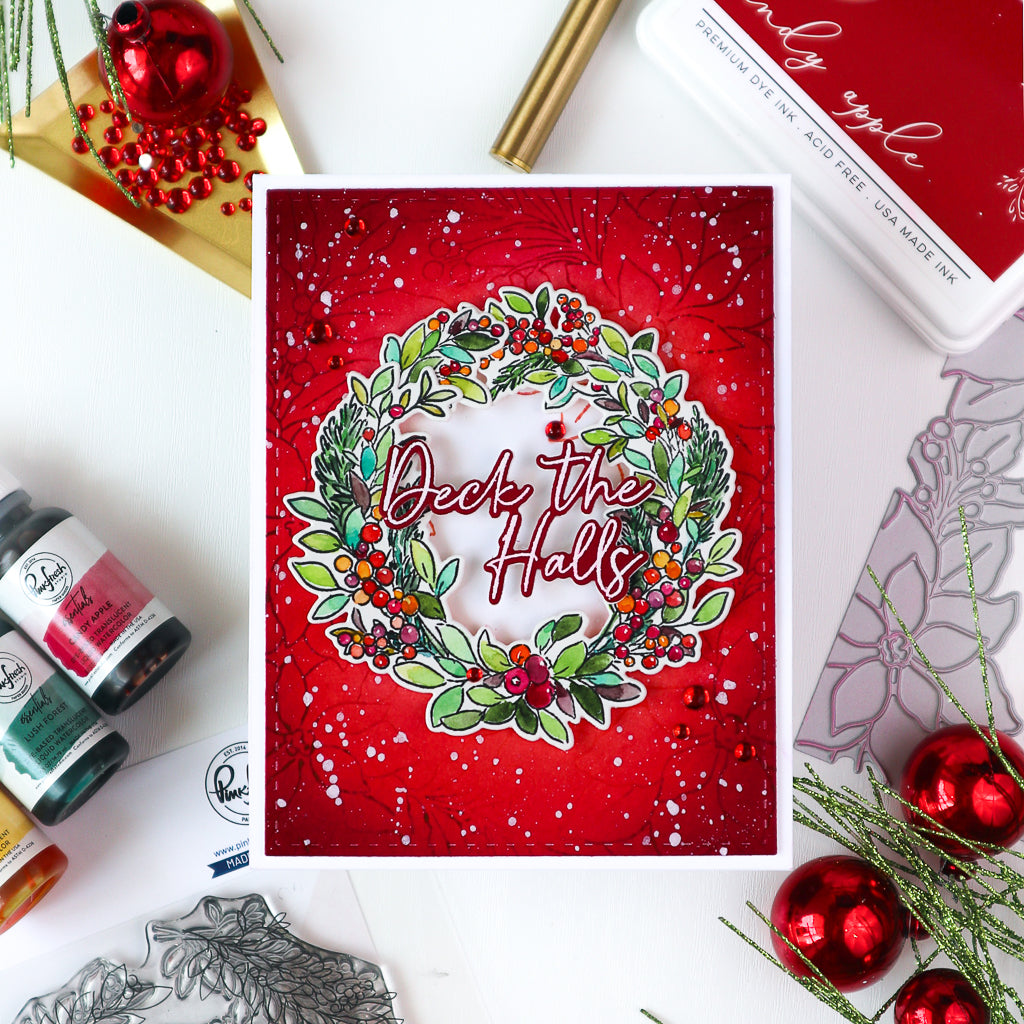 Pinkfresh Studio - Deck the Halls Stamp