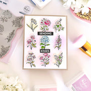 Pinkfresh Studio - Beautiful Botanicals Cling Stamp