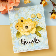 Spellbinders - Flowers & Foliage 3D Embossing Folder from the From the Garden Collection by Wendy Vecchi