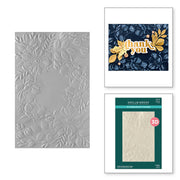 Spellbinders - Fresh Picked Floral Frame 3D Embossing Folder from the Woodland Tales Collection