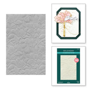 Spellbinders - Amaryllis Garden 3D Embossing Folder from the Amaryllis Christmas Collection by Yana Smakula