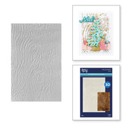 Spellbinders - Bark 3D Embossing Folder from the Timeless Trees Collection by Simon Hurley