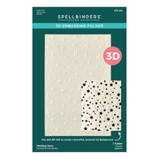 Spellbinders - Wishing and Falling Stars 3D Embossing Folder and BetterPress Bundle from the Little Smiles Collection