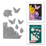 Spellbinders - Blooming Butterflies 3D Emboss & Cut Folder from the Vivid Expressions Collection