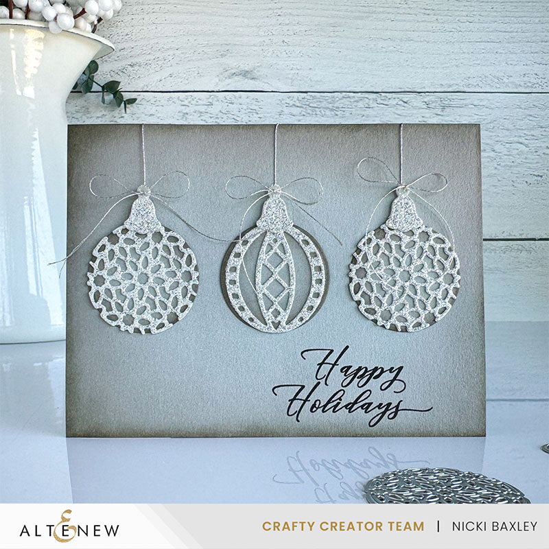 Altenew - Festive Ornaments Layering Die Set