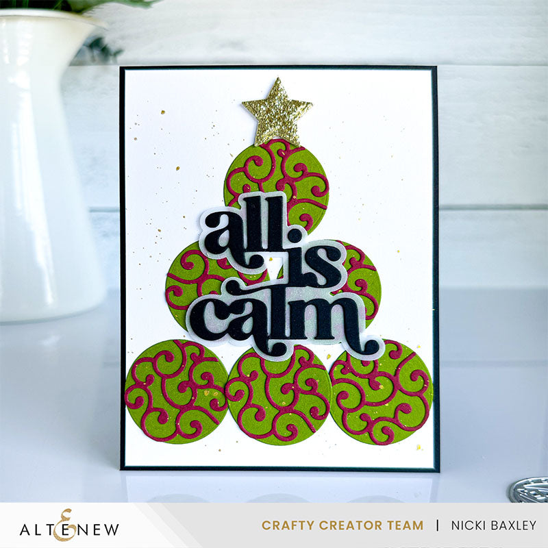 Altenew - Festive Ornaments Layering Die Set