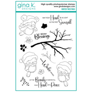 Gina K Designs - Winter Tweetings Stamp & Die Bundle