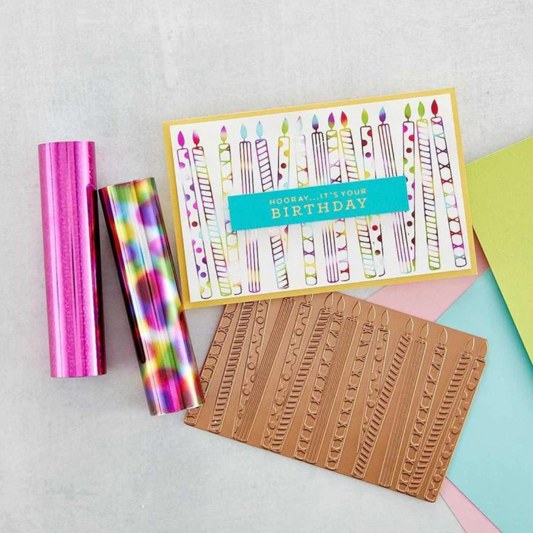 Spellbinders - Glimmer Hot Foil Rainbow Confetti