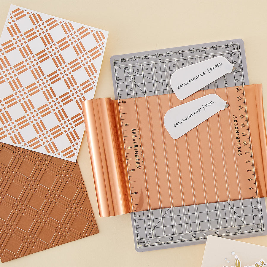 Spellbinders - Glimmer Hot Foil Roll - Satin Rose Gold