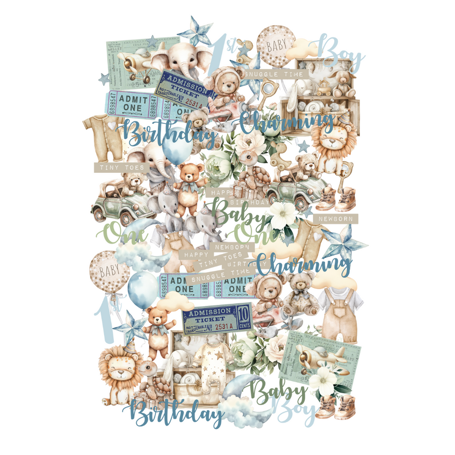 Uniquely Creative - Hello Darling Creative Cuts - Aquamarine