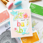 Pinkfresh Studio - Happy Hummingbird Cling Stamp