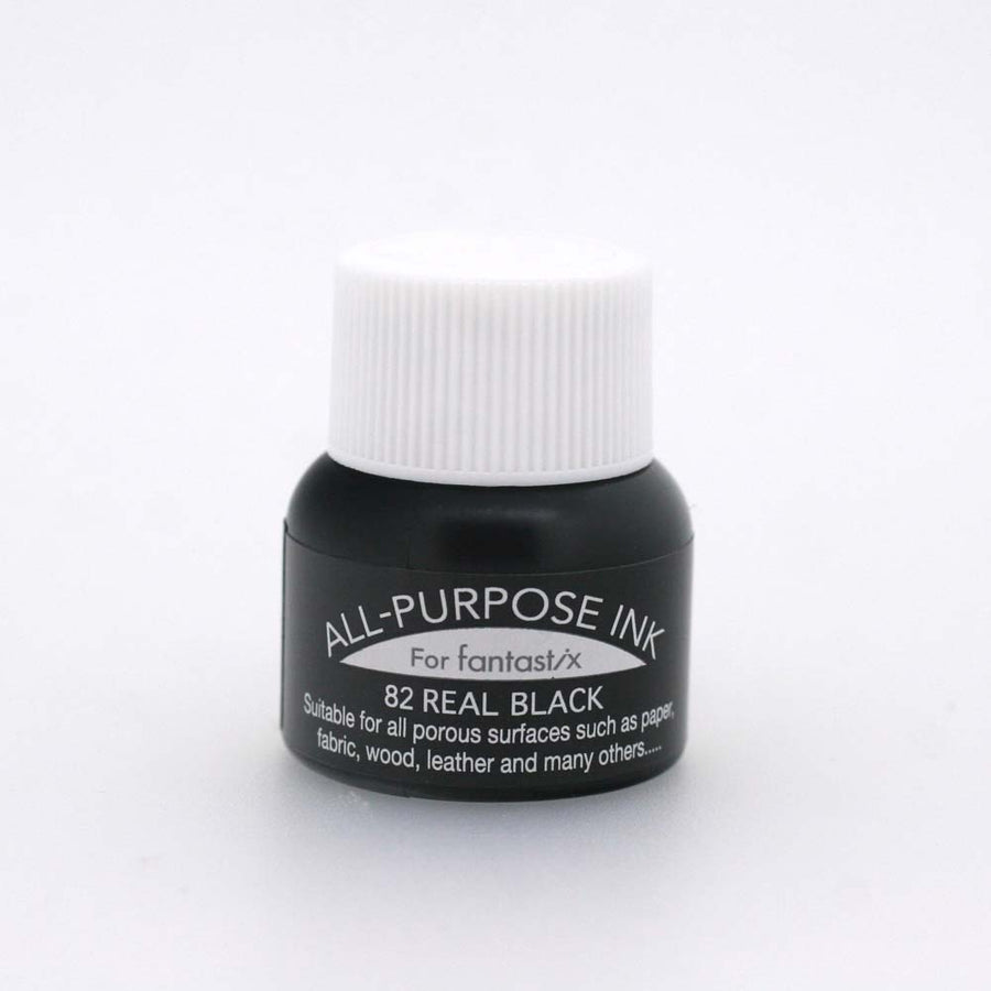 Tsukineko - Real Black All Purpose Ink Bottle 15ml