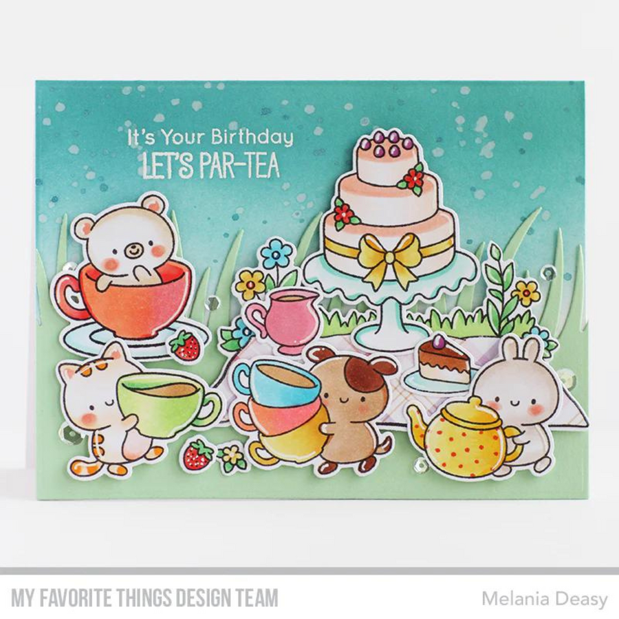 My Favorite Things - JB Tea Party Pals Stamps