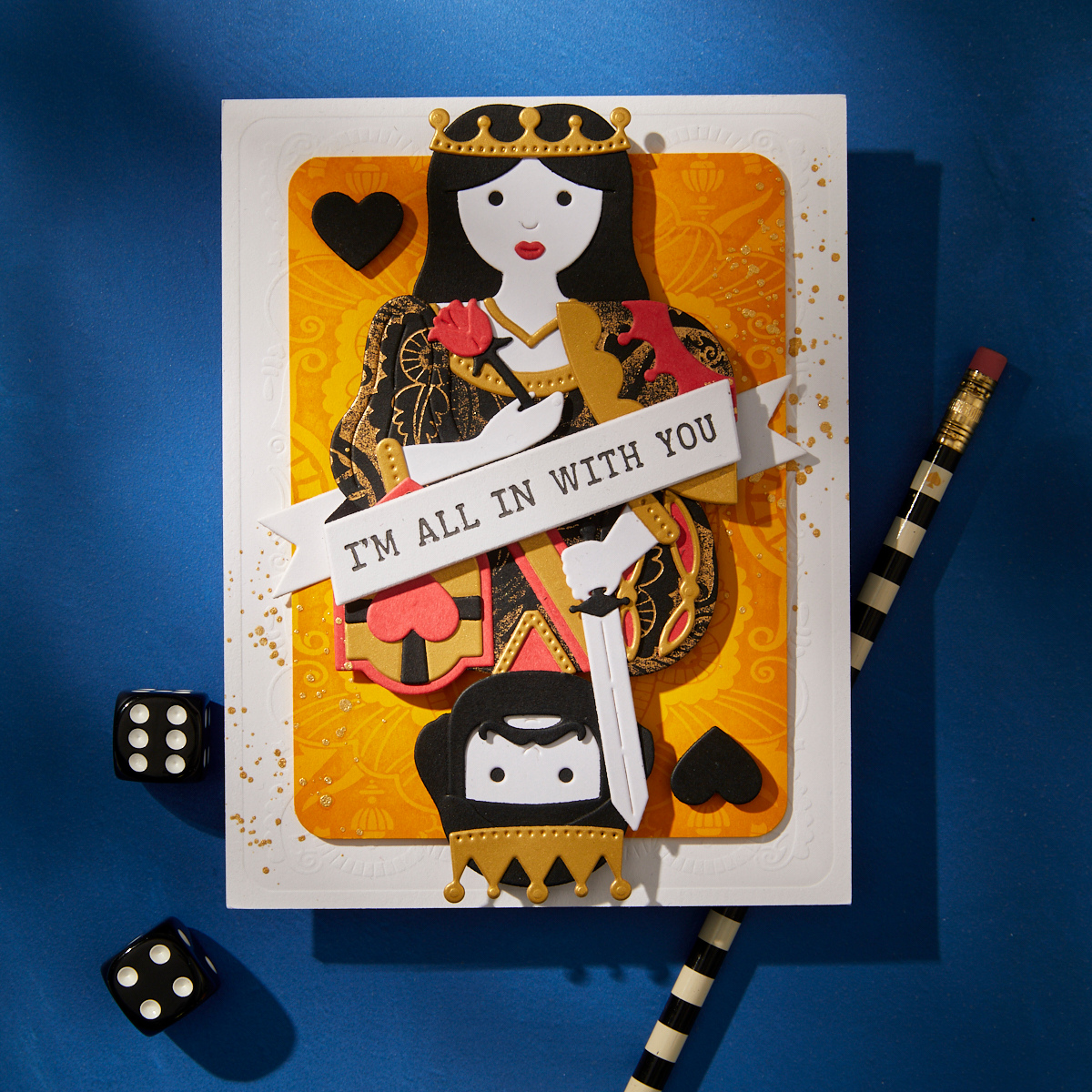 Spellbinders - Reversible Royal Court Etched Dies from the Jack of All Trades Collection by Jaycee Gaspar