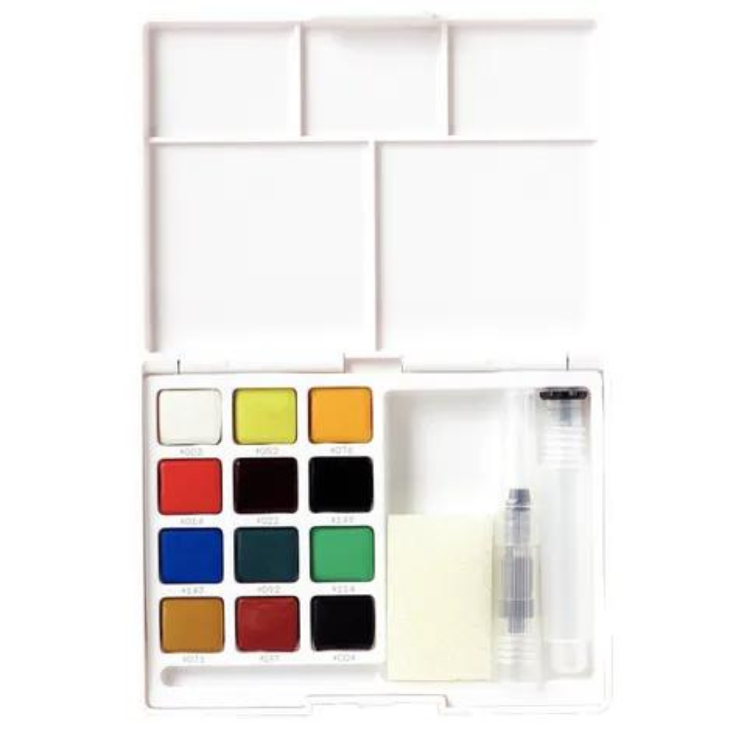 Sakura - Koi Water Colours Pocket Box 12 Colour + Waterbrush