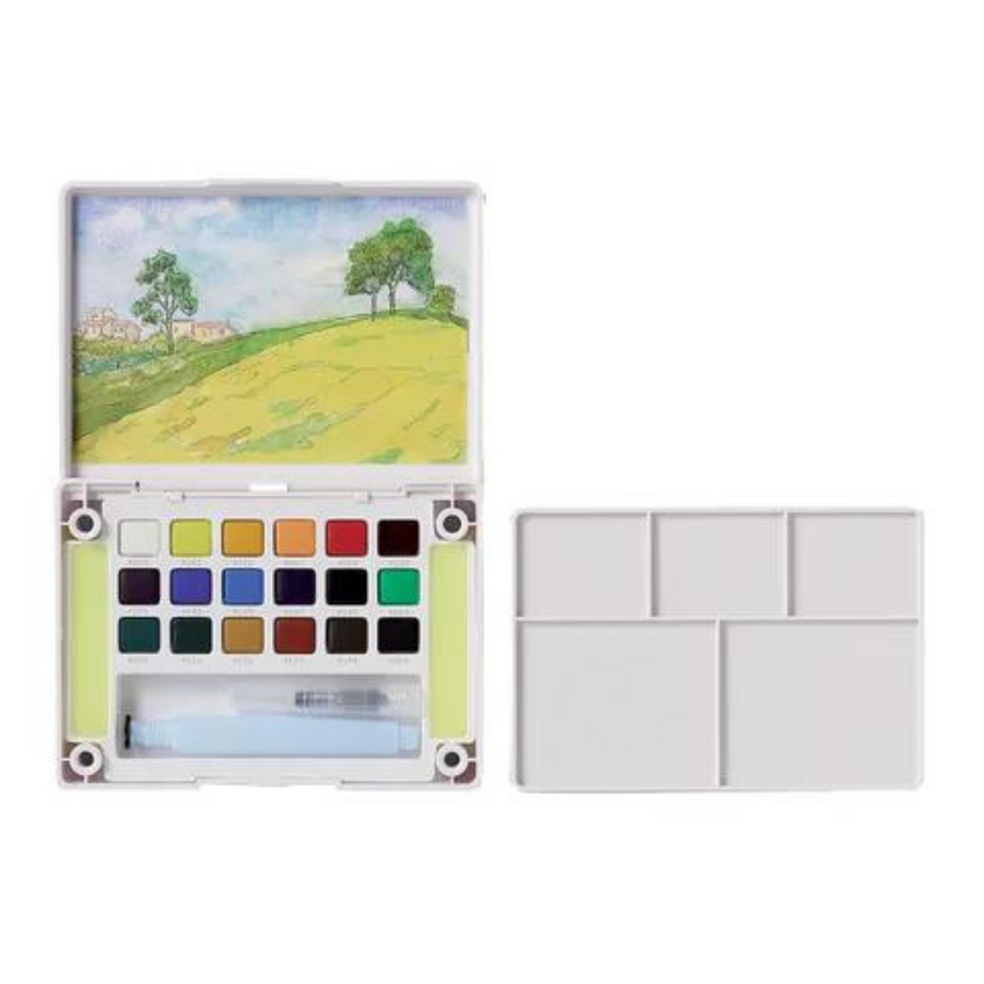 Sakura - Koi Water Colours Pocket Box 18 Colour + Waterbrush